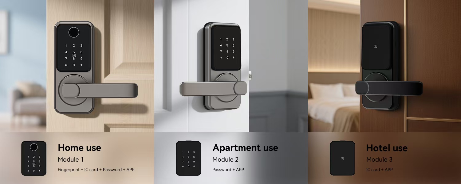 Trueway RF-1 module options for home, apartment and hotel use