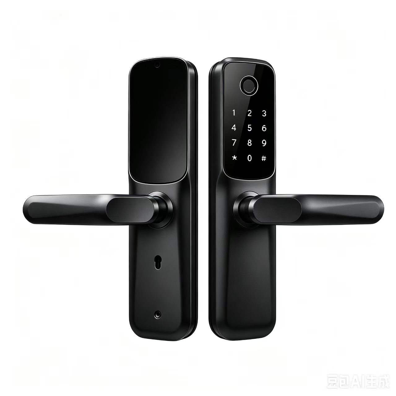 Trueway RF-2 project-volume smart lock, black finish